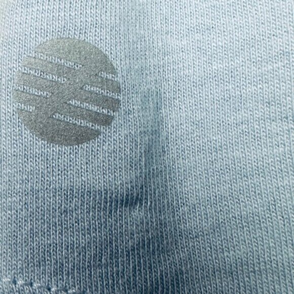 Zella Short Sleeve Front Knot Shirt Blue Size M - Picture 3 of 7